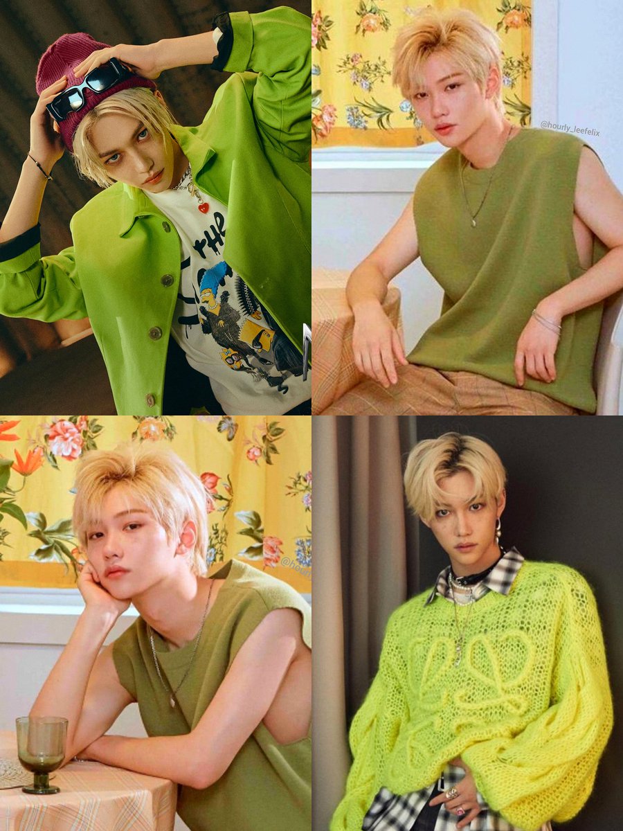 HOURLY_LEEFELIX's tweet photo. green looks so good on him 💚

📸 #필릭스 #Felix #StrayKids https://t.co/4AB1wXt3dM
