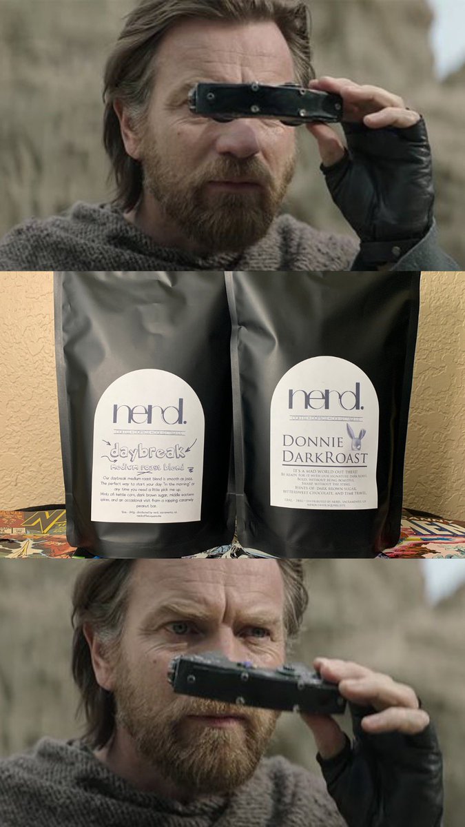 nerdcoffeesac's tweet image. #ObiWan #nerdcoffee
