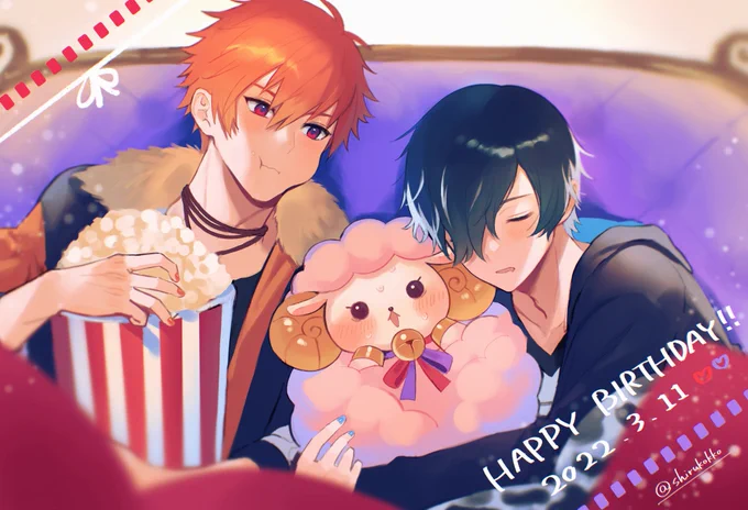 #HappybirthdayBeelzebub
#HappybirthdayBelphegor
お誕生日おめでとう〜!!🎉❤️💜 