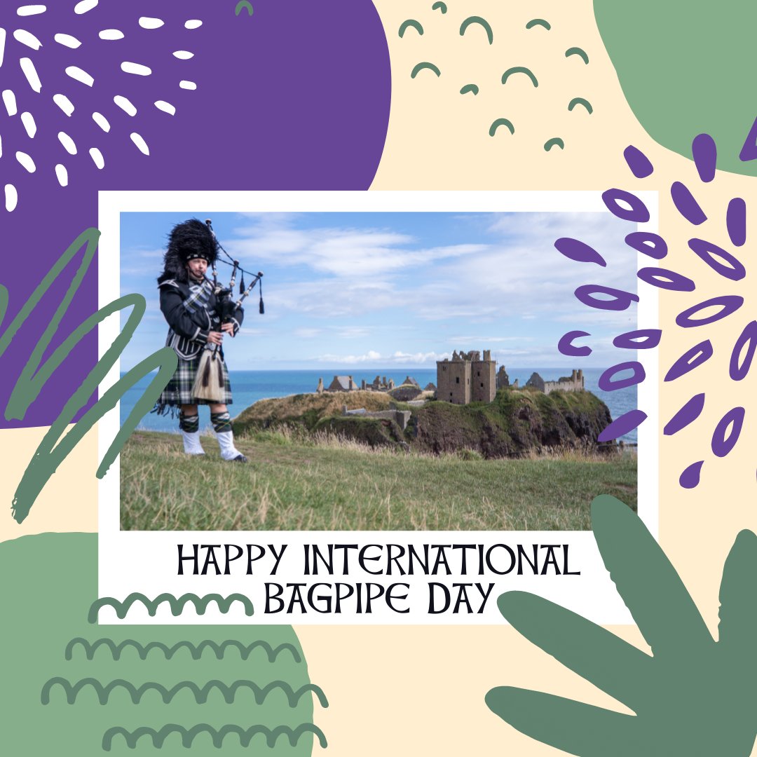 ScotsCharitable's tweet photo. Just marching through to wish everyone a Happy International Bagpipe Day! #internationalbagpipeday #scotscharitable #bagpipes https://t.co/hOR9ry2hpn
