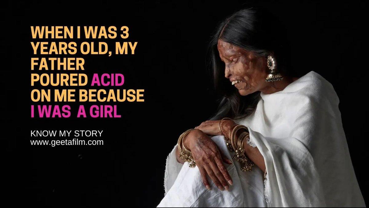 I want to share my story with all of you because I want everyone to wake up to the truth and any other girl/women or child should not experience the violence. Book your ticket for my film Geeta Documentary  directed by Emma Macey-Storch  releasing on 30th March in Astor Theatre.