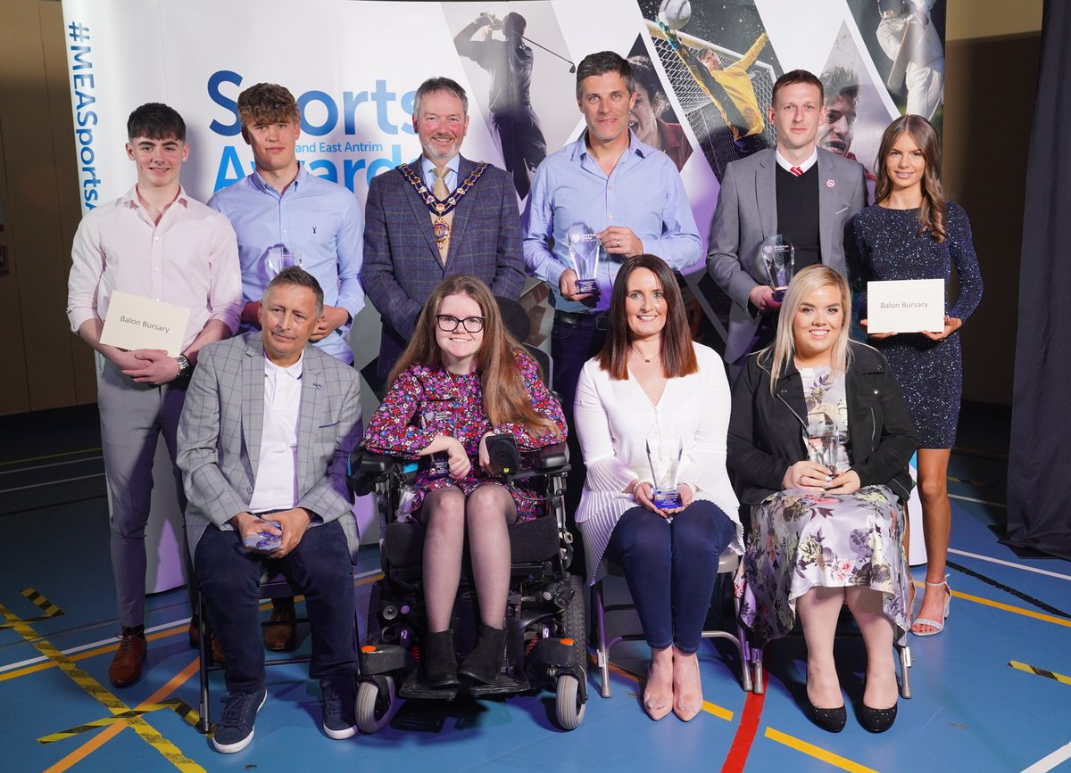 And that's a wrap folks.  

Mid and East Antrim's Sports Stars. Congratulations to you all.  A brilliant evening at Carrickfergus Amphitheatre. 

#MEActive #MEASportsAwards