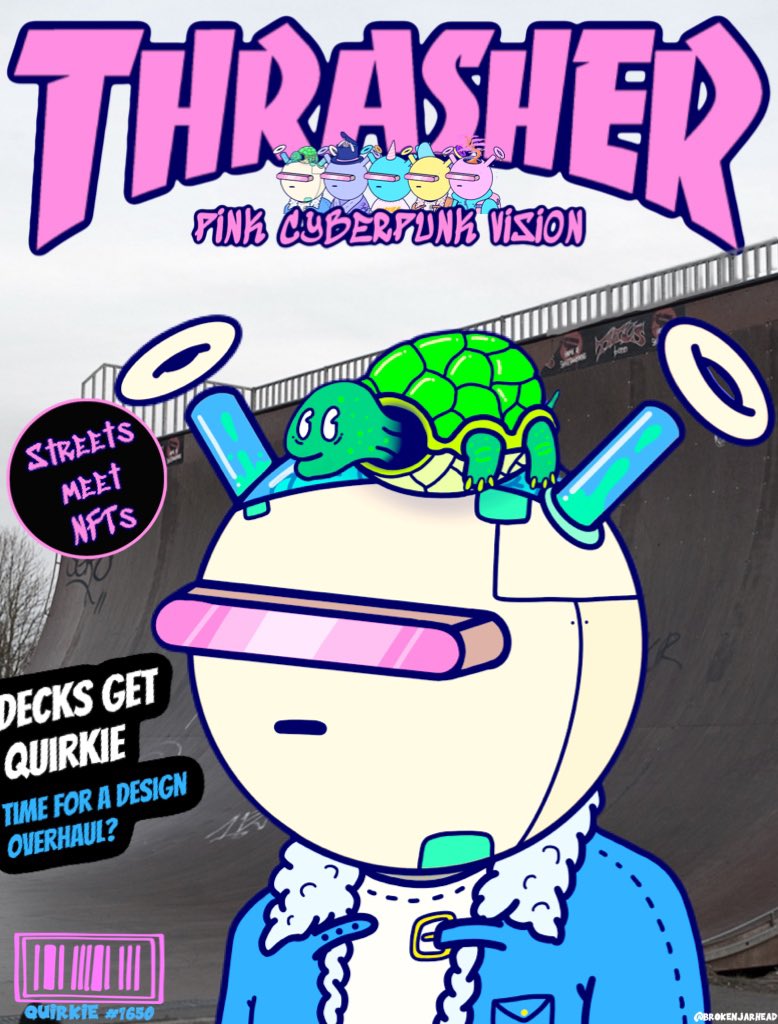 BrokenJarhead's tweet image. The #Quirkie #PinkVision  floor is 6.5E 🙊