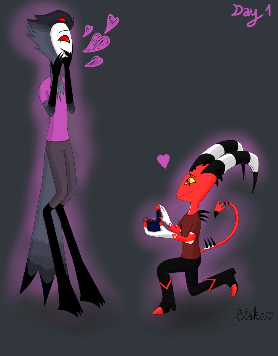 helluvadork's tweet photo. have a super late day 1 of #StolitzWeek2022 #stolitz #stolitzfanart #helluvaboss #helluvabossfanart https://t.co/dpHgkxkXWY