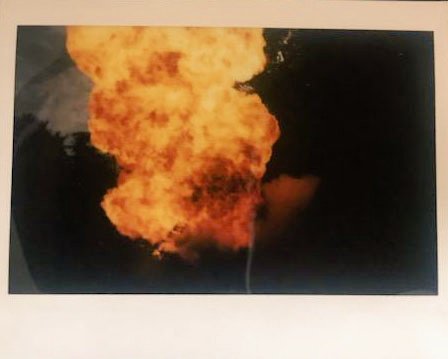 OneLessEnt's tweet photo. Stop by @OpenTheta, win the #exlposion #auction and you also get this one of a kind Polaroid of the fireball taken at the exact moment these shoes blew up! Plus all the perks of any #oneless #NFT ! @Theta_Doctor #NFTs #NFTdrop $tfuel #nftart #NFTCollection #polaroid #NFTProject https://t.co/6wryySj92F