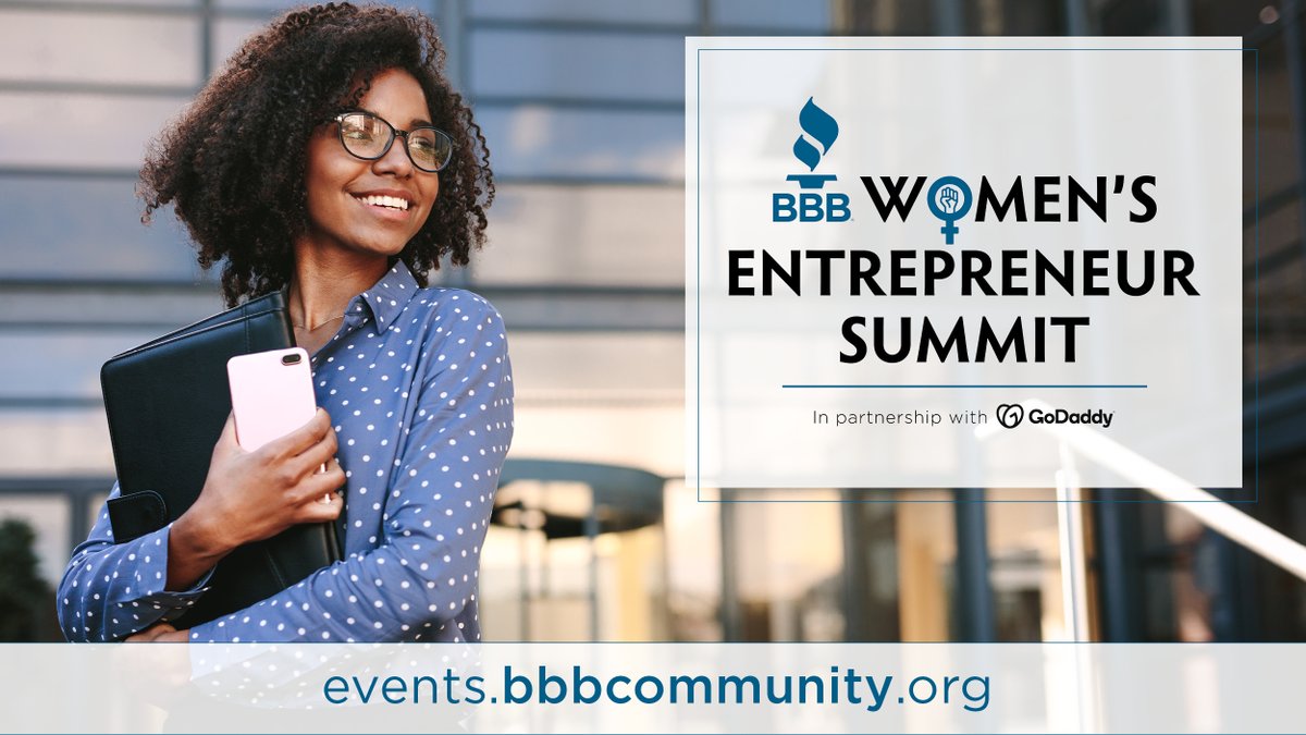 Get ready to feel empowered. 

Join us on Thursday, March 24th, as the 
<a href="/BBBArizona/">BBBArizona</a>
 will be hosting the 2022 Women’s Entrepreneur Summit – an event jam-packed with speakers, panels, networking, and more! 

Secure your spot at whova.com/web/women9_202…!

#yesphx #startupgrindphx