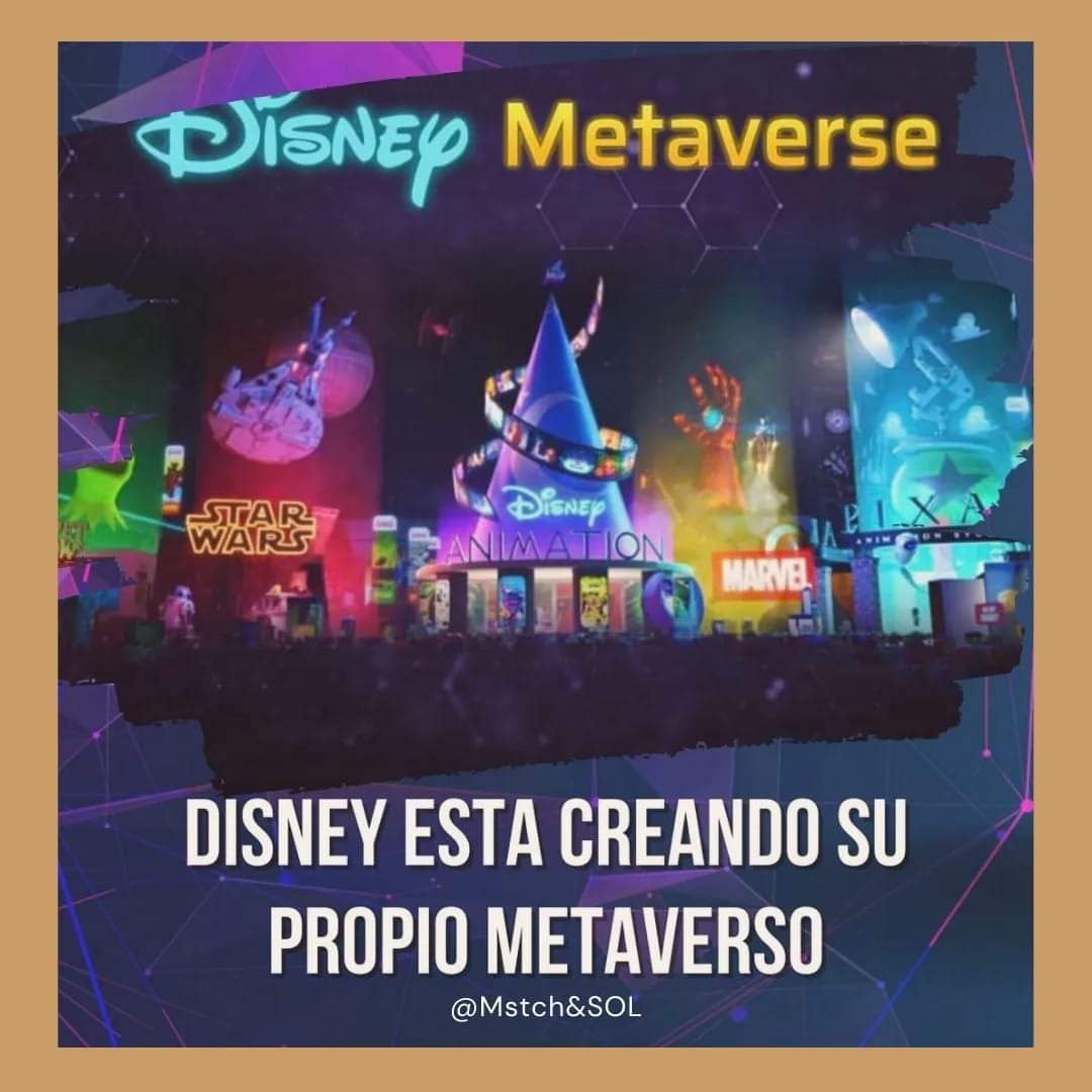 SOL_Mask's tweet photo. ⭐ DISNEY EN METAVERSO ⭐

El metaverso de Disney, en palabras de Chapek, será el colofón para una compañía que domina la experiencia física y que ha hecho sus pinitos en el uso de las tecnologías digitales.

#negócios #nfts #disneyland #disney #empresariosdigitales #eradigital https://t.co/NBRvdHU7Fa