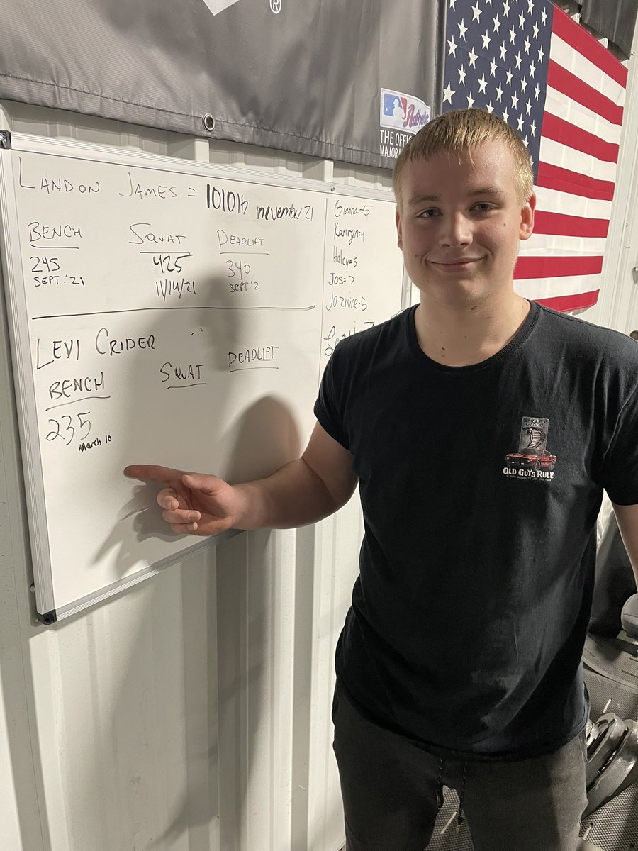 CriderLevi34's tweet photo. New PR 💪🏼 !!!! #Runningback #classof2025 https://t.co/hSw2mccSNy