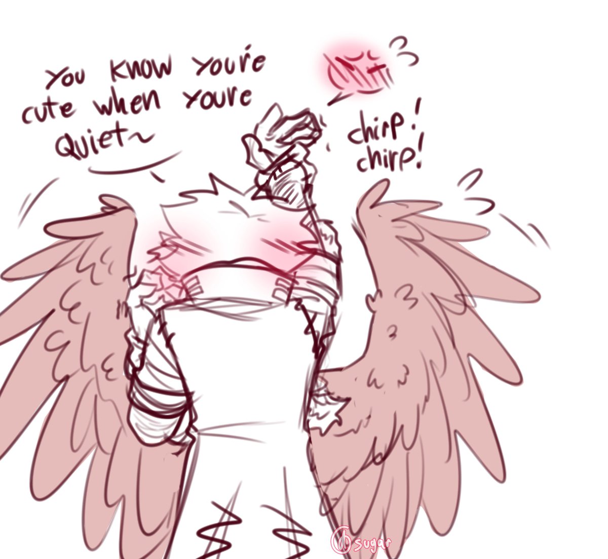 sugarkittycat04's tweet photo. #MyHeroAcademia #MyHeroAcademiafanart #hawks #dabi #dabihawks #dabihawksfanart #myart #TouyaTodoroki #keigotakami #myart #oldart #fanart https://t.co/sHQVOUScmU