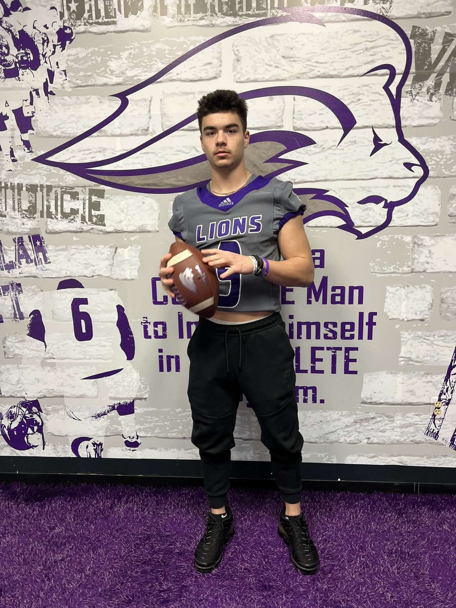 100%committed‼️I am extremely blessed and excited to announce my decision to further my academic and athletic career at SAGU!! I would like to thank all my family, coaches, and friends who have helped me become the person I am today! #UNCOMMN 🟪🦁 <a href="/Coach_BRowe/">Blayne Rowe</a> <a href="/bubba_sedlacek/">Bubba Sedlacek</a>