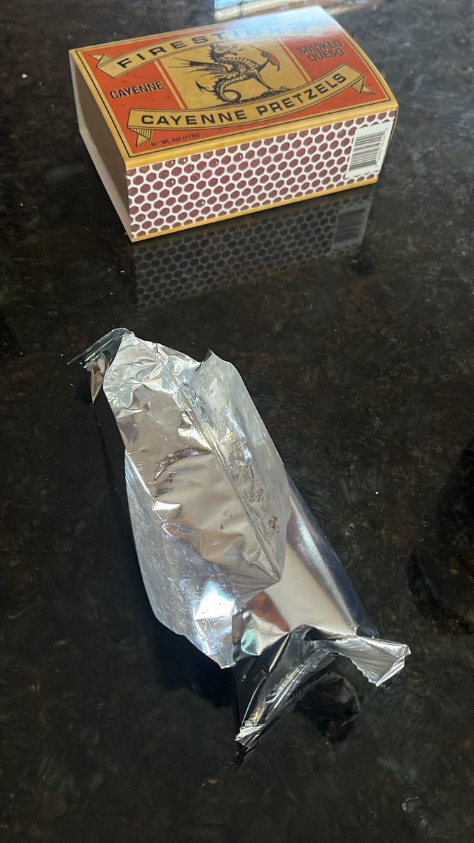 Interesting.  One of my children downed a sleeve of Thin Mints and a box of pretzels.  Who could the culprit be?🤔. Can’t say I blame them.