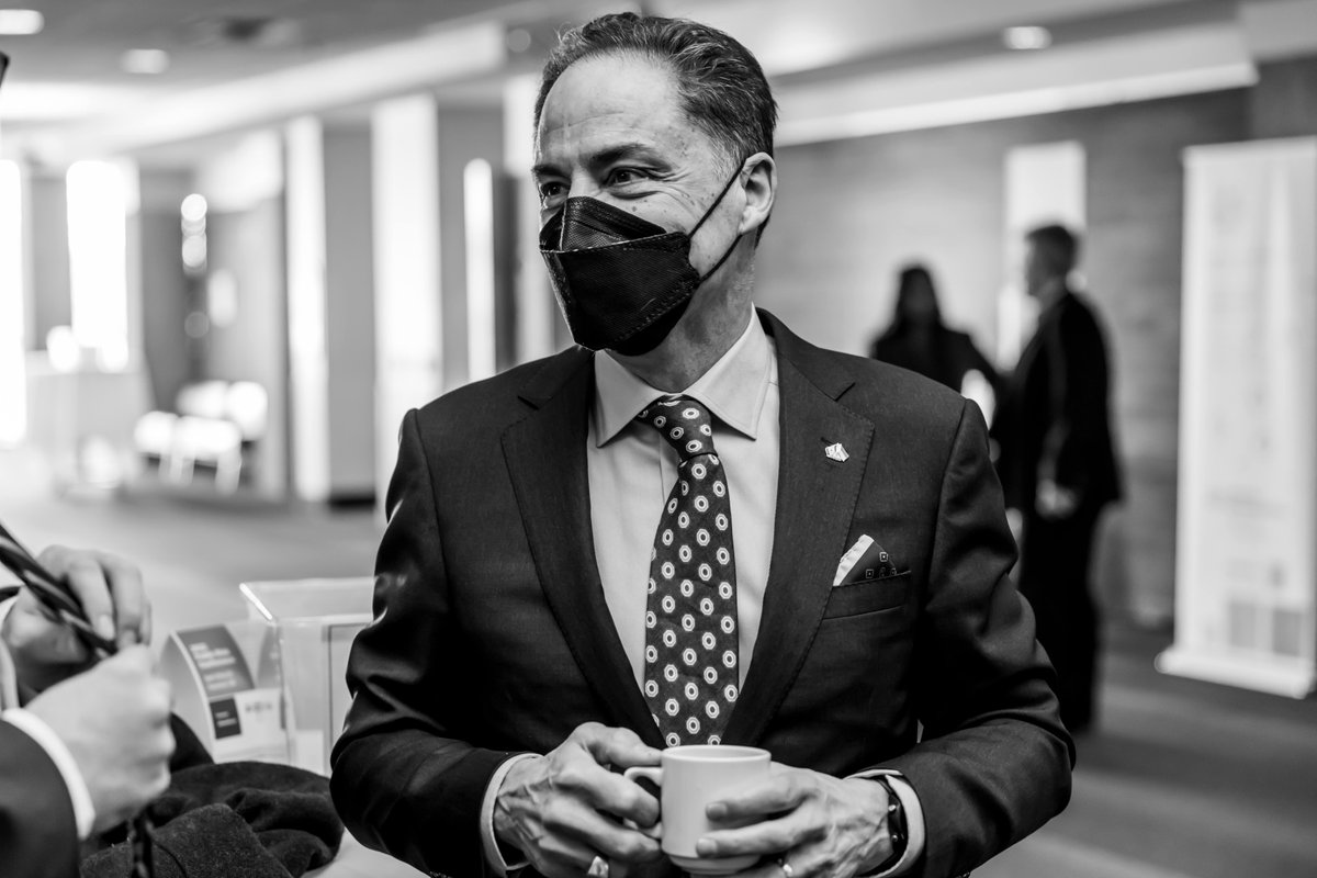 joececiyyc's tweet photo. It was a pleasure to deliver remarks on behalf of the @albertaNDP Caucus at the @ABmunis Spring Leaders' Caucus.

We will restore the trust that has been broken by this UCP government. #ableg #StrengthInMembers #yyccc #yegcc https://t.co/lHquQ54P7M