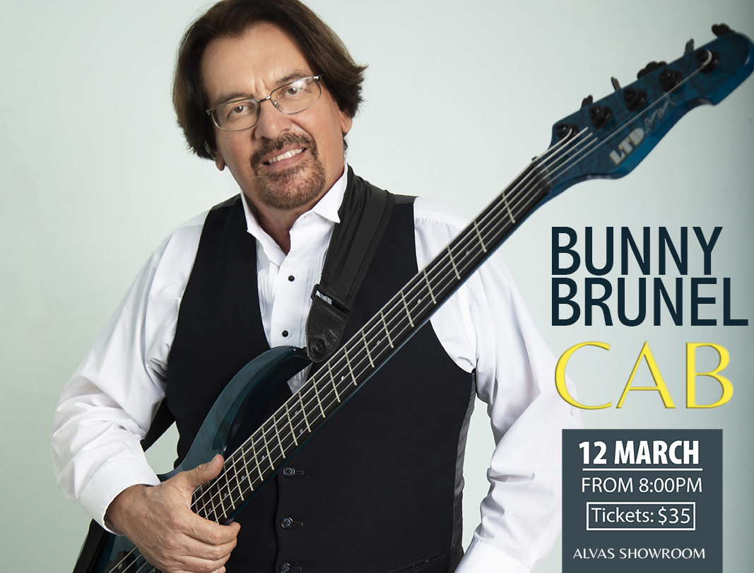 bunny_brunel's tweet photo. I will be performing at the Alvas Showroom in San Pedro on March 12, 2022. I'm performing with Chad Wackerman, Alex Machacek, Kaylene Peoples, and Mahesh Balasooriya. Hope to see you there! #firsttakepr #musicmagique
https://t.co/lMaL4wmnk4 https://t.co/jk6HTR6r6A
