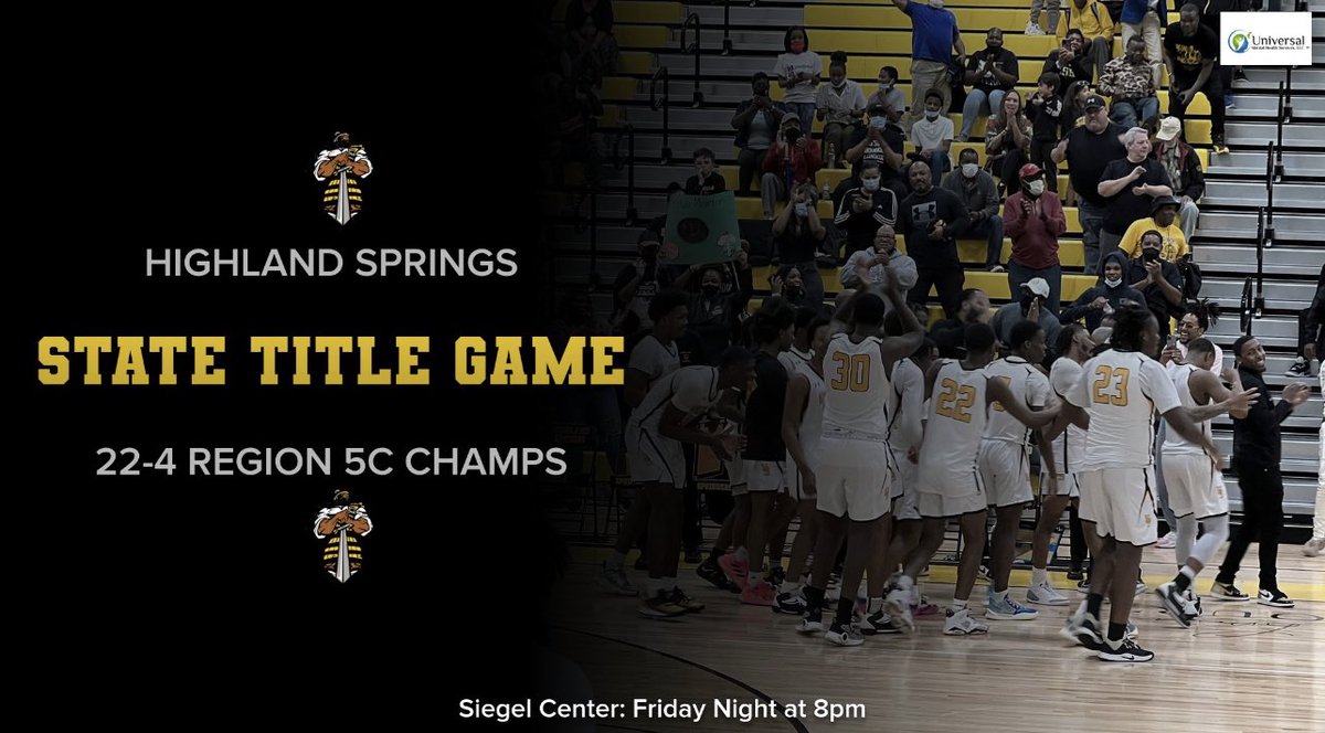 DSACoachHlee_4's tweet photo. Tomorrow Night, @hshsboysbball will be playing Maury in the Class 5 State Championship Game!! ITS A ALL BLACK OCCASION!!! Students, wear your black and sit behind the basket near our bench!! WE NEED THE LIVEST STUDENT SECTION EVER FOR THIS ONE!! Time to make history!! Ring SZN! https://t.co/L1Wpupd5Ex