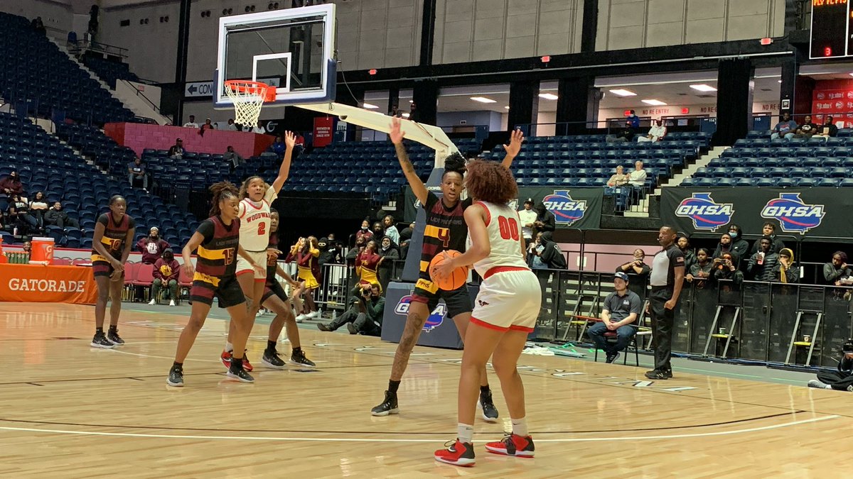 Kyle Sandy (@kylesandy355) on Twitter photo #GHSA Class 5A State Championship
Half
R3 #1 No. 1 <a href="/WoodwardBBall/">Woodward Basketball</a> 38
R3 #2 No. 2 <a href="/FphsWbb/">fphs_wbb</a> 17
<a href="/WAWarEagles/">Woodward Academy Athletics</a> close on a 15-0 run after Jayda Brown picks up fourth foul. 22 first half turnovers for FP.
Sydney Bowles 12p
<a href="/SaraLewisElite1/">Sara Lewis</a> 9p
<a href="/JaydaHoops2023/">Jayda A. Brown</a> 6p
<a href="/official_ball35/">yasmine allen π«</a> 5p #GHSA Class 5A State Championship
Half
R3 #1 No. 1 <a href="/WoodwardBBall/">Woodward Basketball</a> 38
R3 #2 No. 2 <a href="/FphsWbb/">fphs_wbb</a> 17
<a href="/WAWarEagles/">Woodward Academy Athletics</a> close on a 15-0 run after Jayda Brown picks up fourth foul. 22 first half turnovers for FP.
Sydney Bowles 12p
<a href="/SaraLewisElite1/">Sara Lewis</a> 9p
<a href="/JaydaHoops2023/">Jayda A. Brown</a> 6p
<a href="/official_ball35/">yasmine allen π«</a> 5p