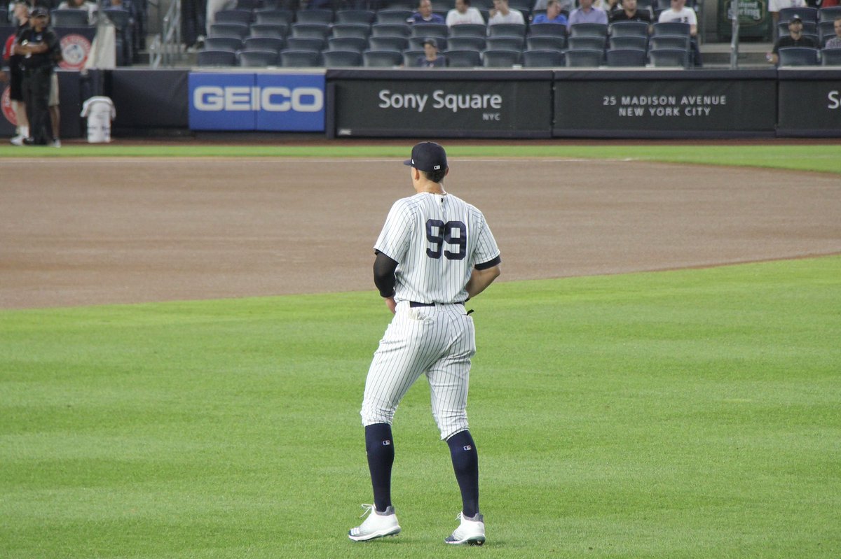 nyy_cate's tweet photo. Now it’s time for the #Yankees to extend this man. 

No. Excuses. 

Get. It. Done. #AaronJudge https://t.co/TYUEtnFrZg