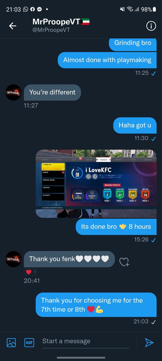 Konstantine (@fenkendmzz) on Twitter photo ⚡FENK 2K SERVICES
🎮Customer: <a href="/MrProopeVT/">MrProopeVT🇰🇼</a>
Service: in 8 hours/BADGES for KW CAPTAIN
NO BOOSTING, every service is done OFFLINE and there is 0 chance of you getting banned 🤝
Big Shout out to <a href="/MrProopeVT/">MrProopeVT🇰🇼</a> for TRUSTING me for the 7th time. The most LOYAL🎖
DM if interested 📩 ⚡FENK 2K SERVICES
🎮Customer: <a href="/MrProopeVT/">MrProopeVT🇰🇼</a>
Service: in 8 hours/BADGES for KW CAPTAIN
NO BOOSTING, every service is done OFFLINE and there is 0 chance of you getting banned 🤝
Big Shout out to <a href="/MrProopeVT/">MrProopeVT🇰🇼</a> for TRUSTING me for the 7th time. The most LOYAL🎖
DM if interested 📩