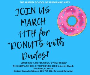 JuerretteT's tweet photo. TASPA Families &amp; Friends, 

We're calling on all of our TASPA Dudes (male role models) to come out tomorrow morning from 8:15-10:00, for Doughnuts with Dudes! Come have some fun and make a child's day! We hope to see you in the morning. 🌞 @TASPA_TCS @TCSBoardofEd https://t.co/2uiEFENKkv