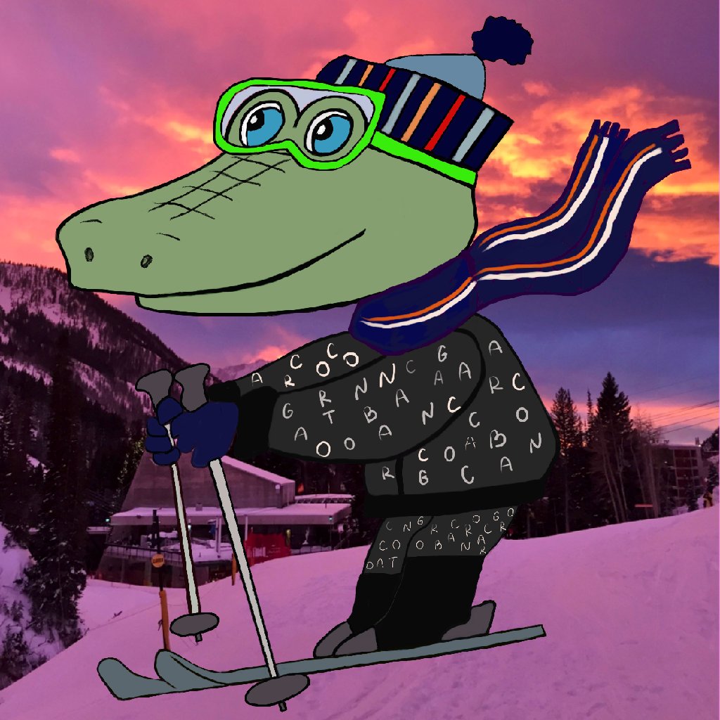 Frisky Croc NFT tweet media