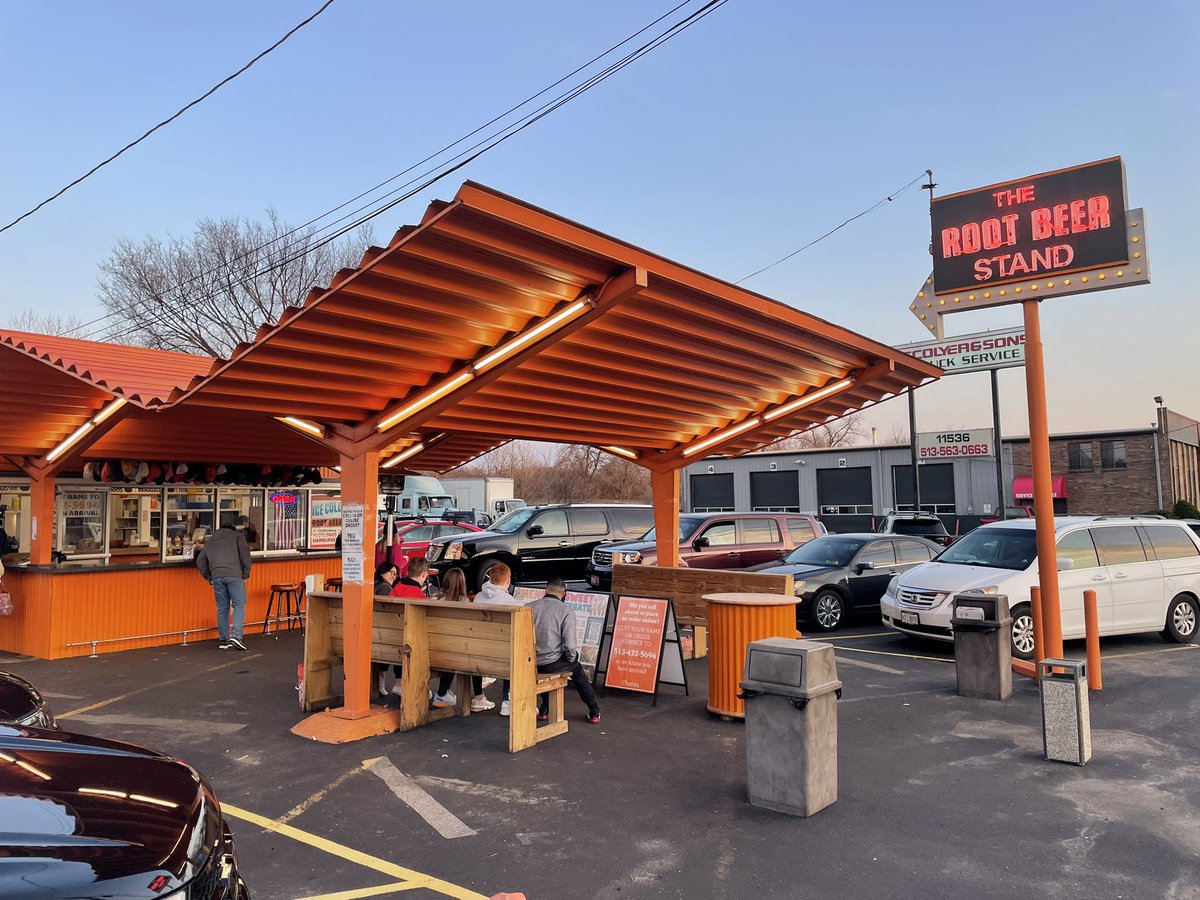 bengaljims_BTR's tweet photo. Another Cincinnati tradition…. The Rootbeer Stand in Sharonville. 

https://t.co/mnX8y2ojob https://t.co/L1uUOq82I3