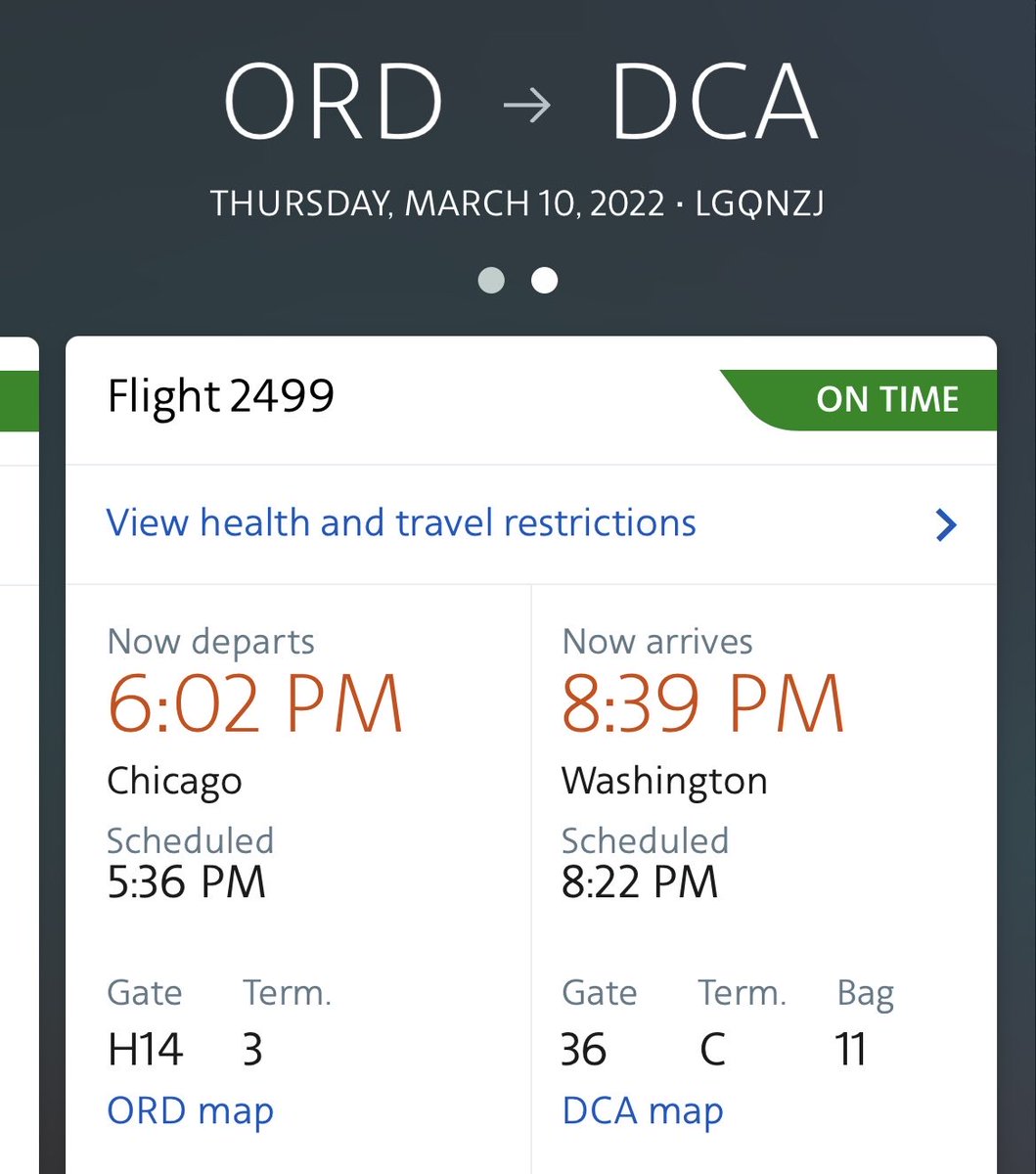 ⁦<a href="/AmericanAir/">americanair</a>⁩ How is being nearly 30 minutes behind schedule still an “On Time” flight? Is this just to keep up your good stats for scheduled departures?!?!?