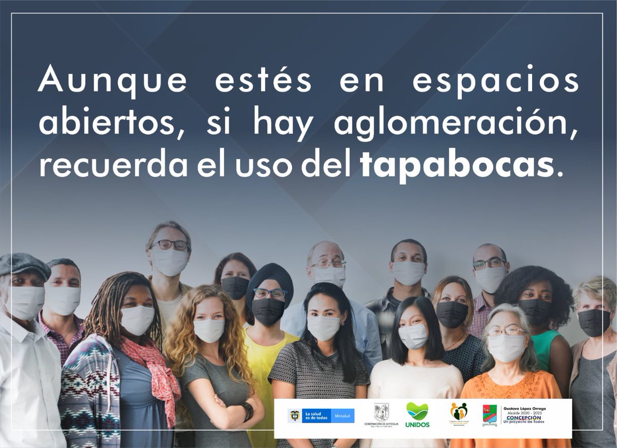 ConcepcionAnt's tweet photo. #Salud Mañana se tiene previsto una nueva jornada de Día sin IVA, es importante que si viajas a la ciudad o a otros lugares de mayor concentración de personas, es importante el uso del tapabocas. El virus sigue circulando entre todos nos cuidamos. #ConcepcionUnProyectodeTodos https://t.co/1kEeRAIqOj