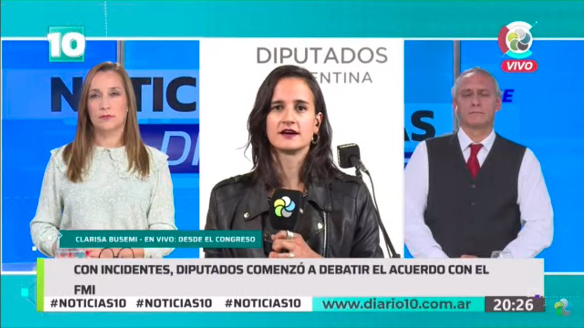 Acuerdo #FMI: Se espera que las votaciones finales se den promediando la medianoche. El debate pasará al <a href="/SenadoArgentina/">Senado Argentina</a> el lunes. Informa a #Noticias10 Noche la periodista <a href="/ClarisaBusemi/">Clarisa Busemi</a>. 
Miranos en VIVO por: youtube.com/watch?v=ndfrrD…