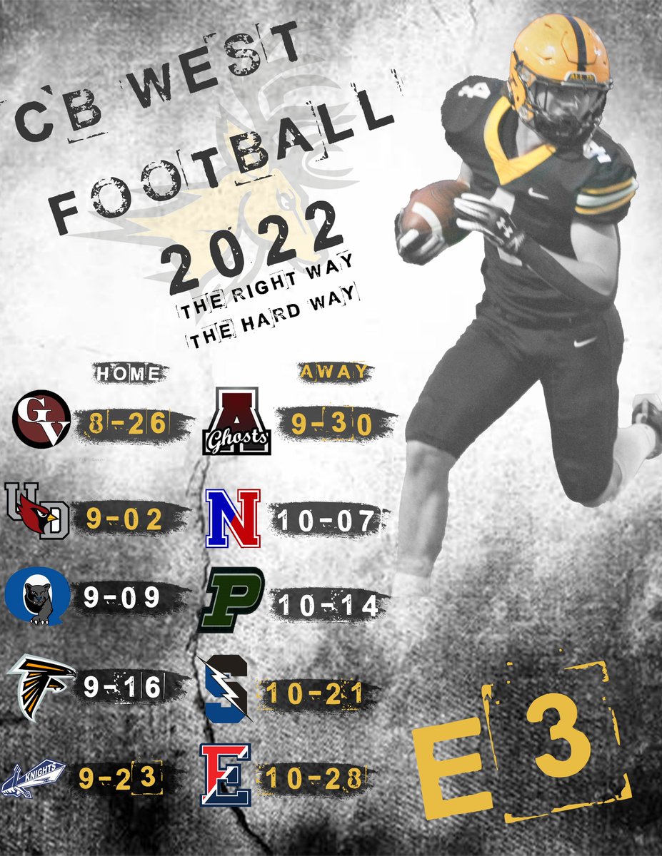 westcbfootball's tweet photo. The Right Way...The Hard Way #Together https://t.co/voWGxsx89G