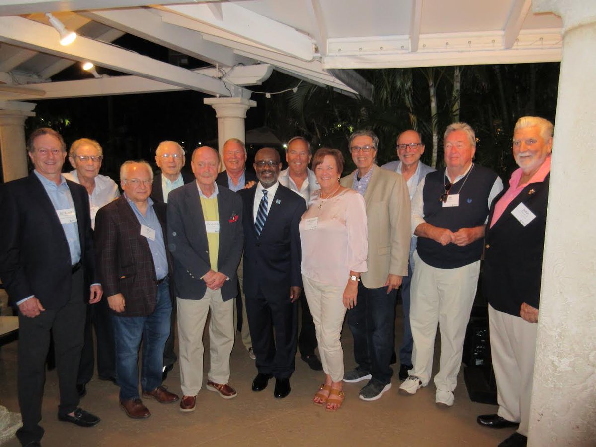 Great time at my first South Florida Alumni Reception! Thanks to John Oughton for hosting the outdoor event at the wonderful Coral Ridge County Club.