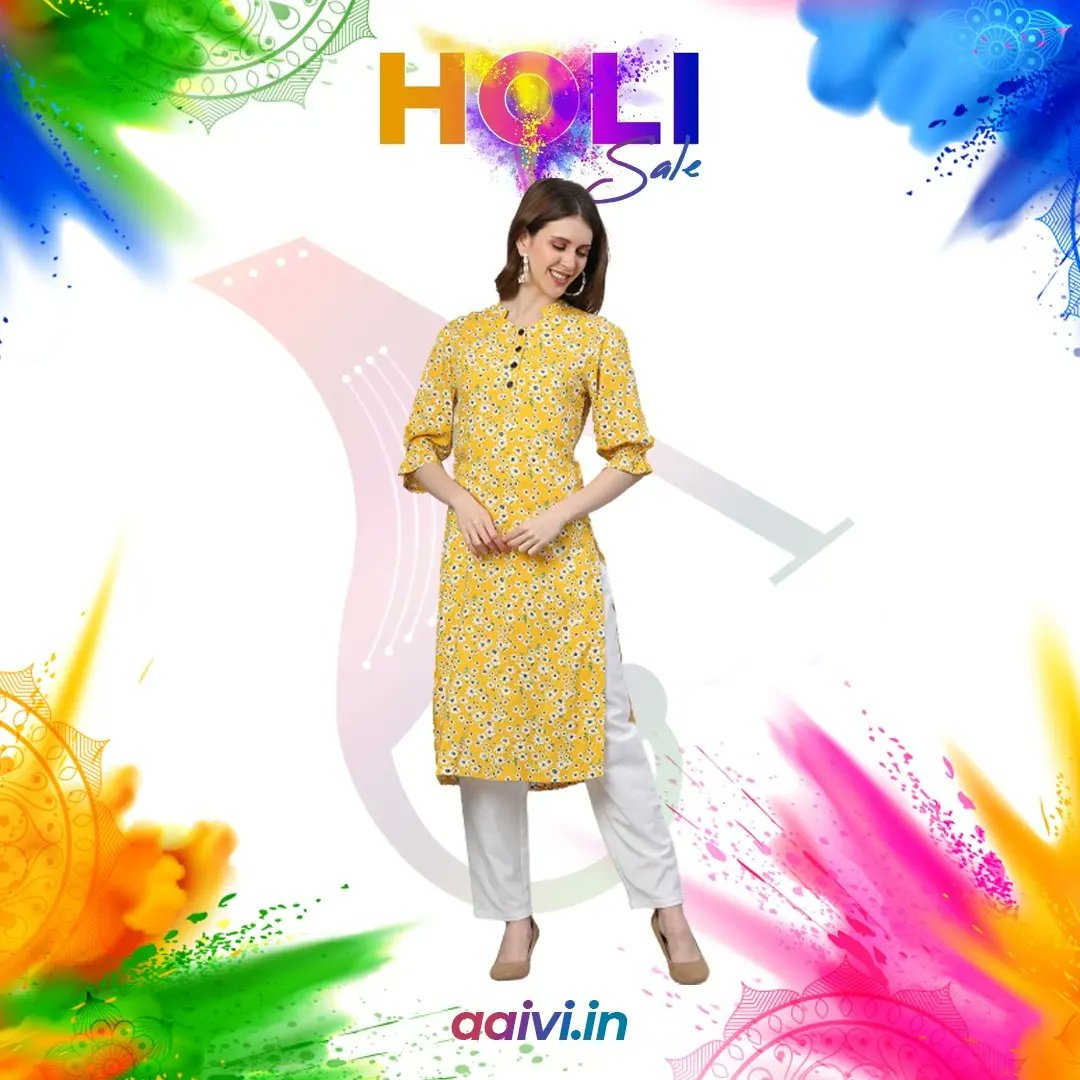 Aaiviapparels's tweet photo. Whole crew at Aaivi Apparels know that our buyers likes offers a lott. Also it becomes more tempting for them, if it comes on Festival

Shop Now with Holi Offers,
Enjoy Flat 50% off on all apparels

SHOP NOW at: https://t.co/XJ1DOi7UiX

Only at-:@aaiviapparels

#womenfashion https://t.co/zfpJwUrG34