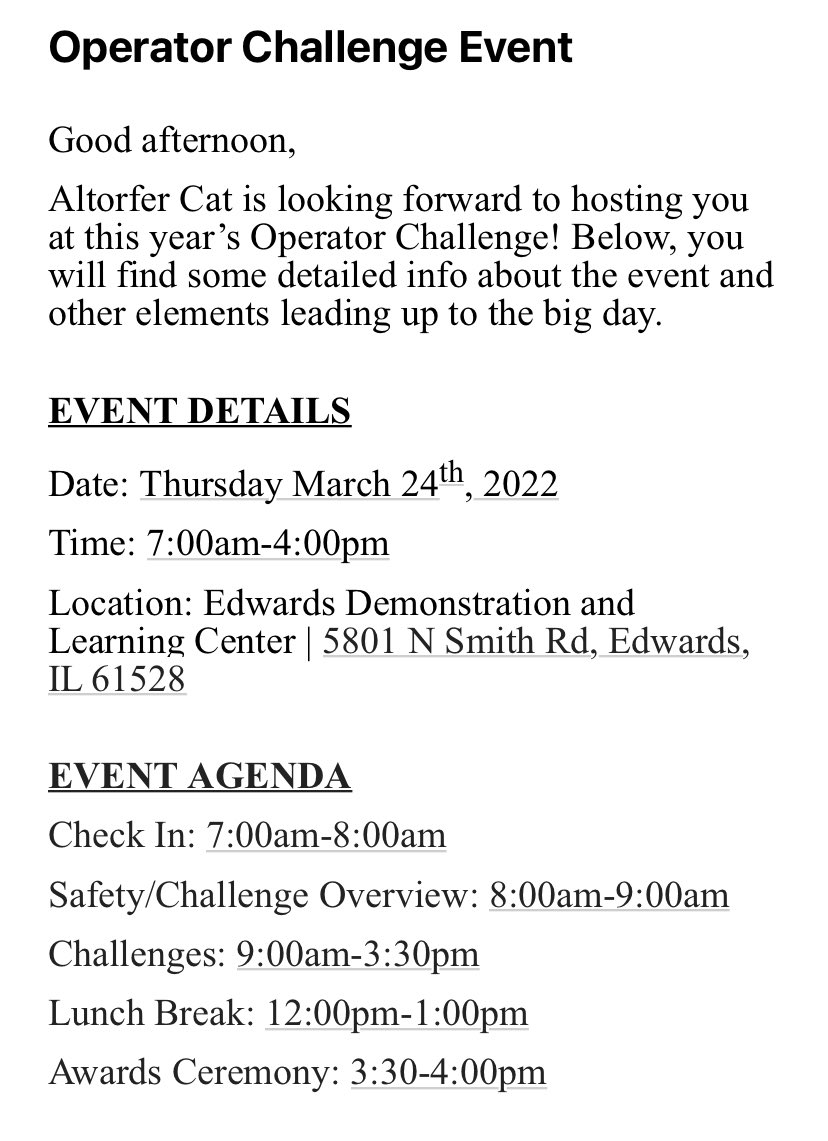 Finally off the waiting list!