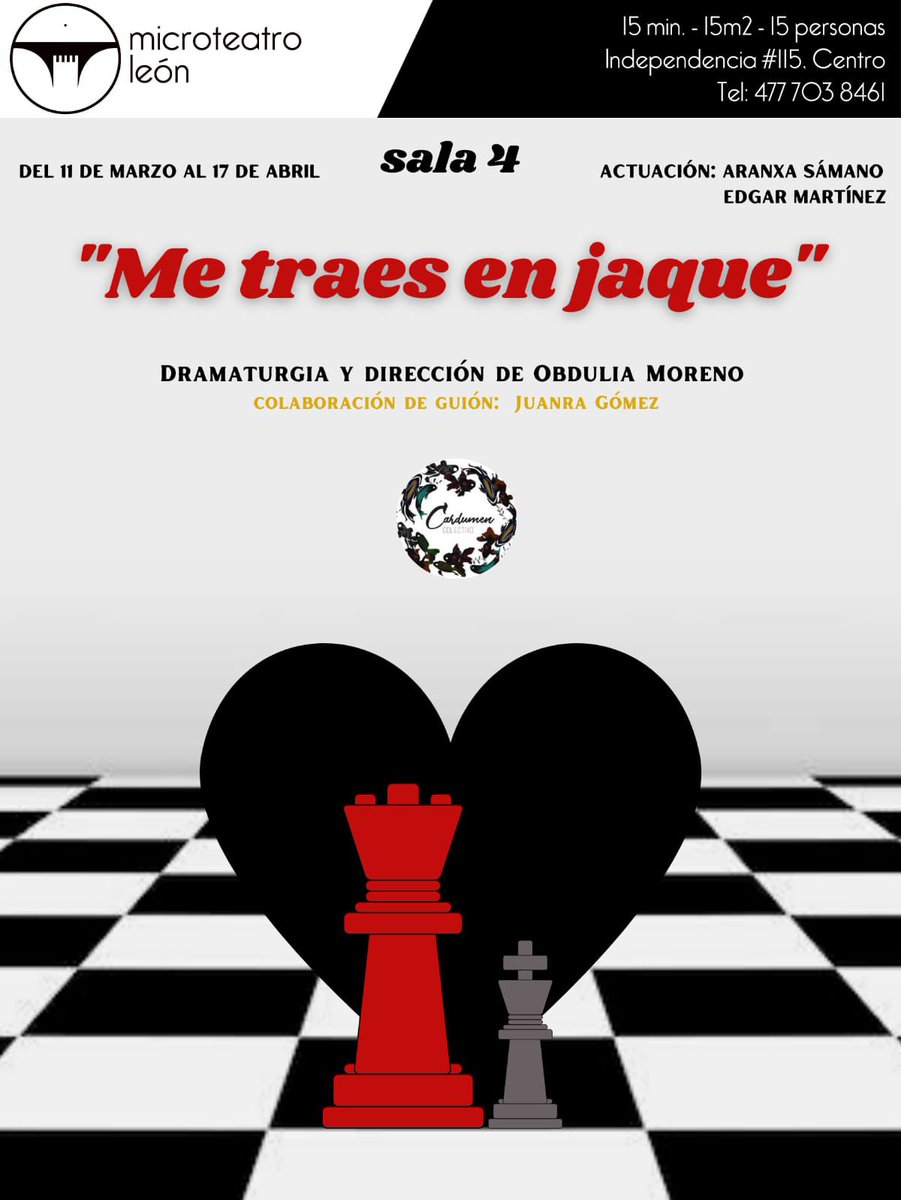 MicroteatroLeon's tweet photo. Mañana iniciamos!! #VolverVolverVolver https://t.co/uZEIDCjZ0f
