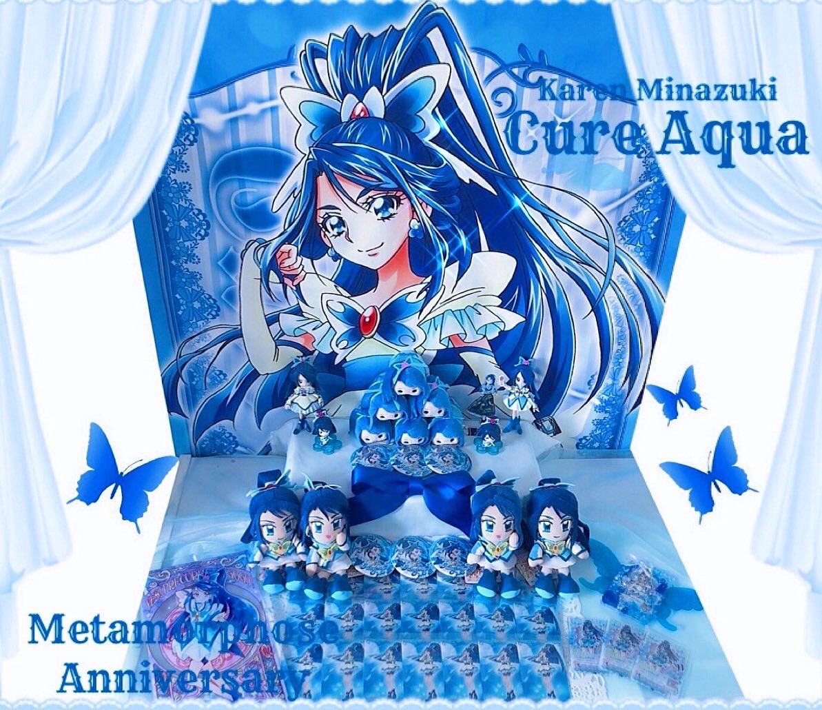 Metamorphosis Anniversary🦋 Happy Birthday ❥❥ #キュアアクア