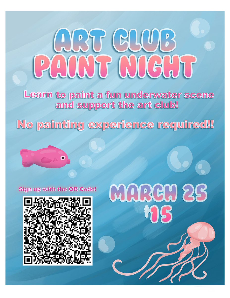 Plum Art Club’s Paint Night! 
6-8 pm, 3/25, High School Cafe Click link to sign up! docs.google.com/forms/u/1/d/e/… <a href="/plumboroughsd/">Plum Borough SD</a> <a href="/PlumTeachers/">Plum Teachers</a> @plumartclub