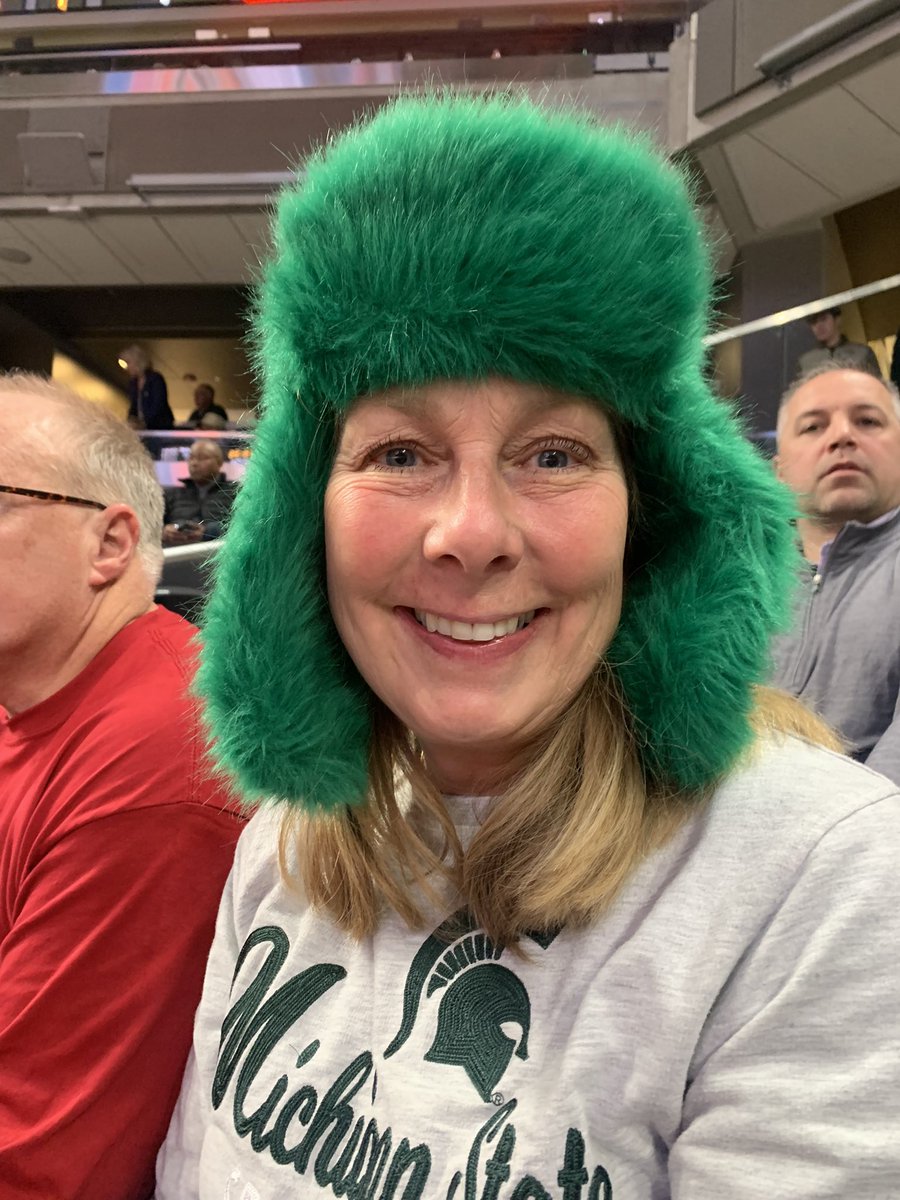 cretter16's tweet photo. MimiMaw loves the Spartans!!! @MSU_Basketball @B1GMBBall #B1GTourney #B1GMBBall https://t.co/0G8ogU8RTR