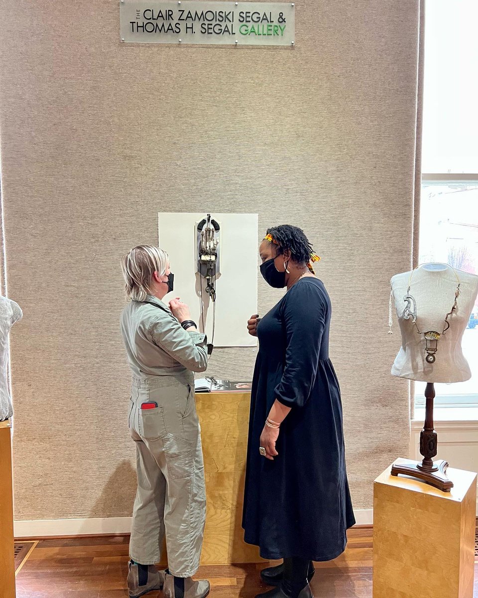 BaltSchoolArts's tweet photo. Faculty exhibit is now on view at the Segal Gallery, featuring the work of 13 artists. Exhibition is up until spring break.
#facultyexhibition #faculty #exhibition #artists #visualrts #artgallery #baltimore https://t.co/NczGwQJb7c