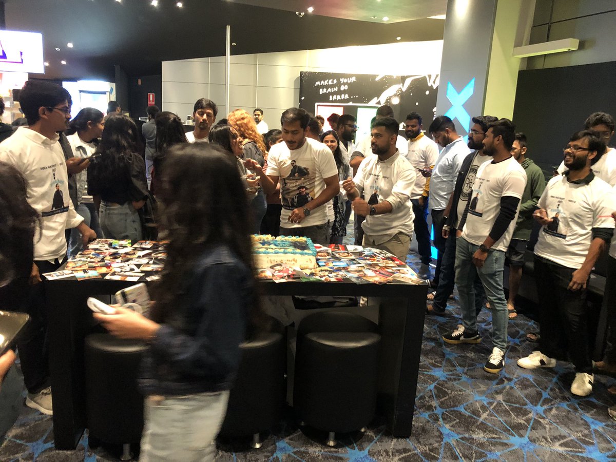 KChikula's tweet photo. Done with premier in @IMAX_Melbourne what a move mannn my darling killed it and never miss this kinda move blockbuster 🔥🔥🔥🎊🕺🏻#RadheShyam https://t.co/VopbeZwoUN