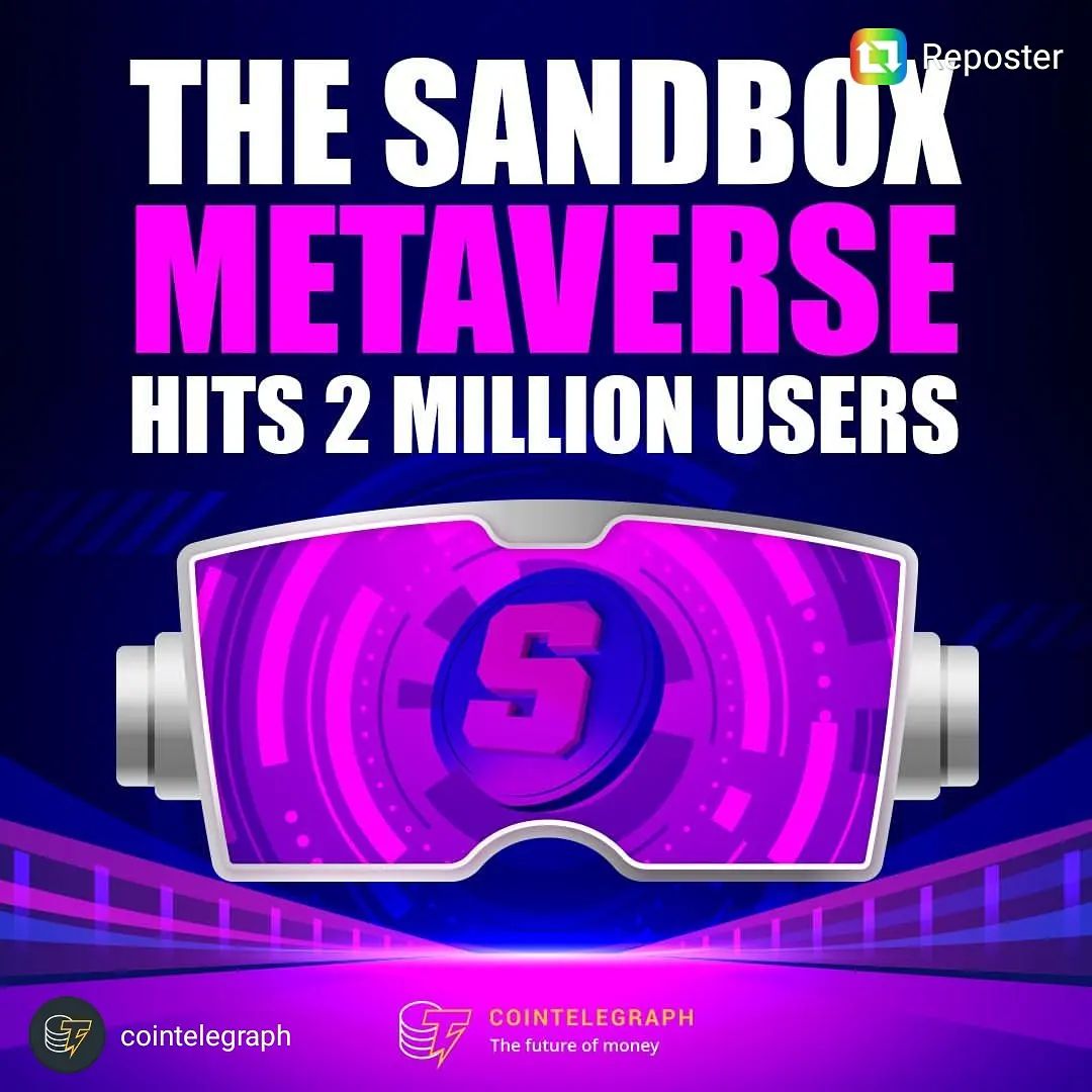 420_highrollers's tweet photo. 2 Million and growing. 🚀

Games will definitely be a huge in the #metaverse! 
We can't wait to see the next big thing popping up!

What do you think will dominate the sandbox 2 years from now?
🗣️Comment, share and discuss. https://t.co/3t4H5vgjgK