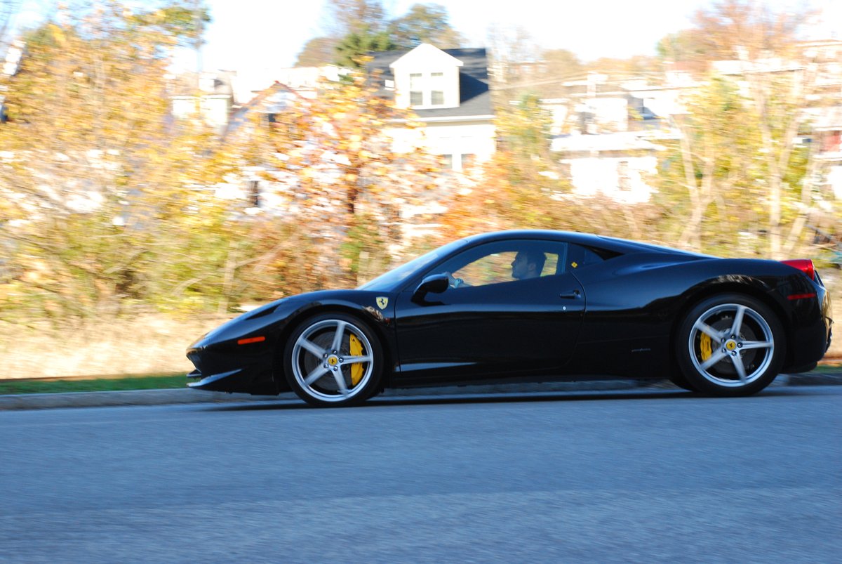 Fabspeed's tweet photo. One hell of a day to drive a fully loaded Ferrari 458 #F458 #Fabspeed #Caroftheday #exoticcar https://t.co/f9SjRAVZRn