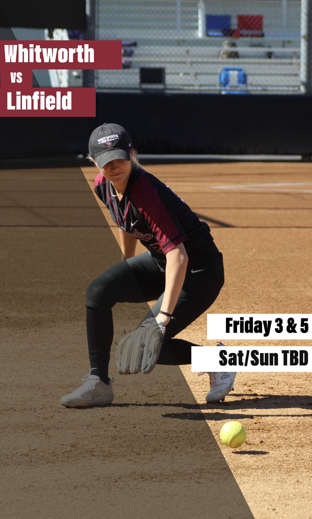 Whitworth Softball on Twitter "🚨Schedule change🚨 To avoid weather