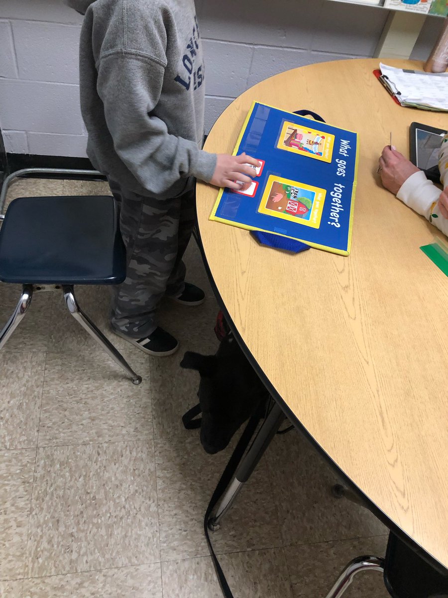 Today Jade got to sit in on a speech session with <a href="/gmr259_gina/">Gina Ruggiero</a> 
This was one of the most heartwarming experiences. Jade was a great motivator for him to attend <a href="/OBPS_Speech/">OBPS Speech and Language Therapy Department</a>   
<a href="/McDivittSchool/">Laurie Coletti</a>