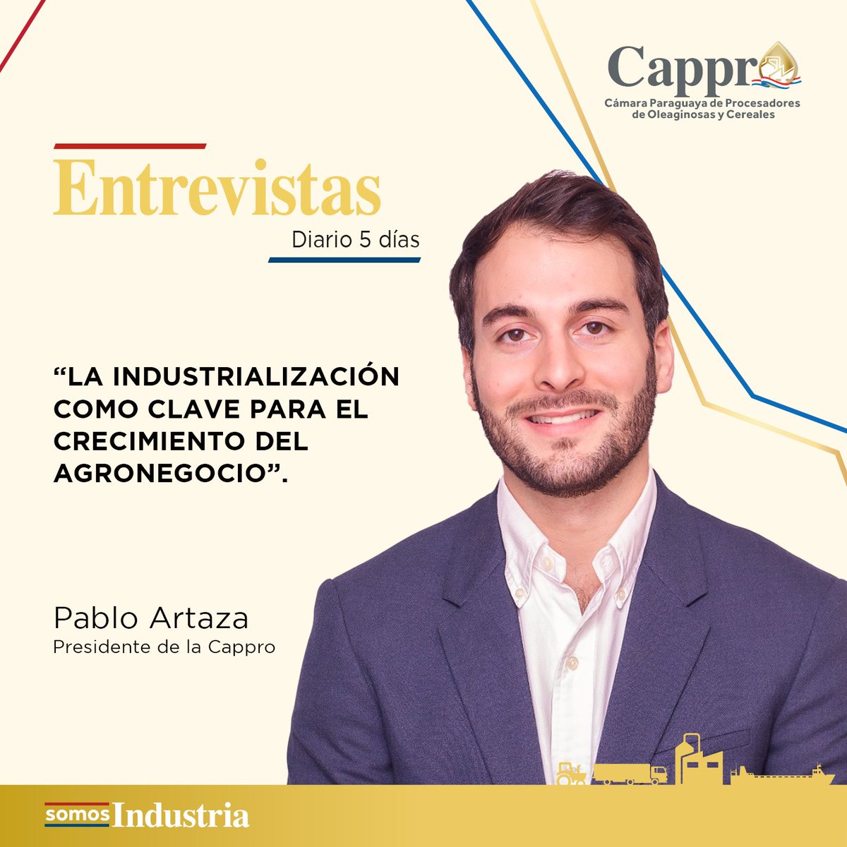 cappropy's tweet photo. “¿Queremos un modelo que dependa de la exportación de productos sin valor agregado a nivel local o un modelo industrial que genere valor agregado a las materias primas que produce el Paraguay a través de la industrialización?”

La nota completa aquí 👇🏼
https://t.co/AmWSVvM8xQ https://t.co/Ji41dhZCo2