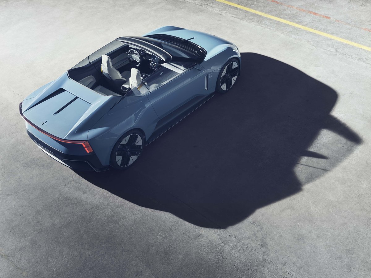 NoBrakingTweets's tweet photo. Polestar has revealed a new concept car that redefines sports roadsters for the electric age. The Polestar O2 is developed in-house by @PolestarCars R&amp;D team in the UK and is related to the #Polestar Precept concept car. https://t.co/l1CrM7NqTA