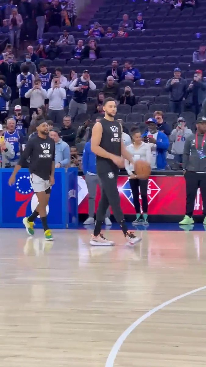 NBA on TNT on Twitter "Ben Simmons takes the court in Philly He's