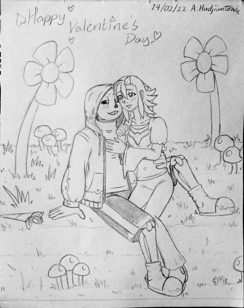 segamonsaga's tweet photo. Happy Belated Valentine's Day 🌹💖💕
#segamonsaga #Anya #Lovewarrior #Hopewarrior #DustSans #MurderSans #dusttale #belatedvalentinesday2022 #undertalewaterfall 
[Please respect, don't steal the original ideas and don't claim this as your own]🚫⚠
I need to catch up. ✍😑💧🌸 https://t.co/zmCgX6iAYa