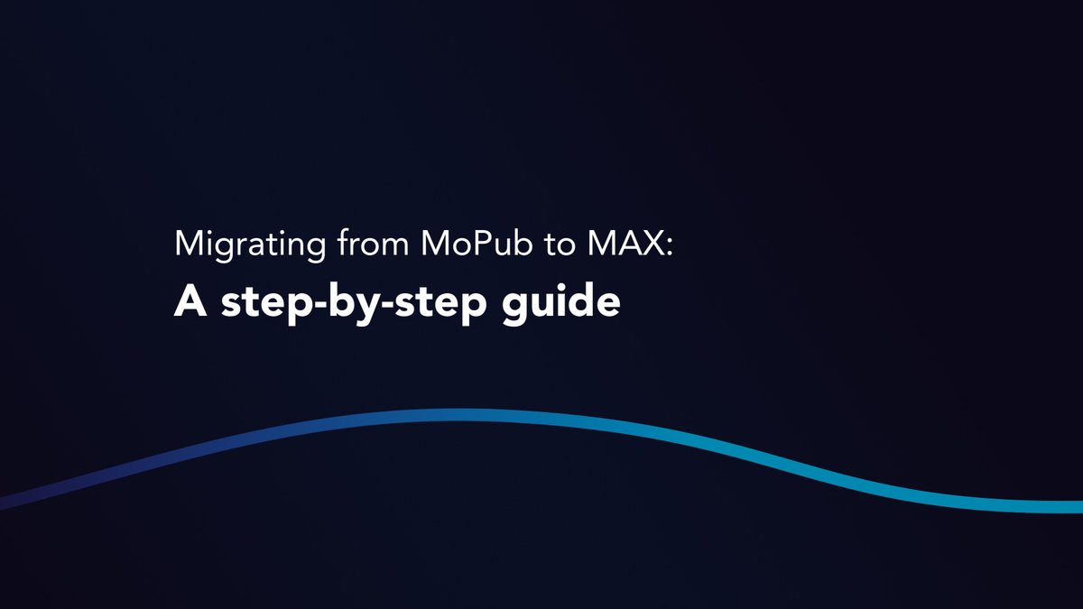 AppLovin's tweet image. Watch our video where we provide step-by-step instructions for MoPub users migrating to AppLovin MAX, including how to set up and manage waterfalls and how to integrate.
hubs.la/Q015Pk5D0
#mobiledevelopers #mobiledev
