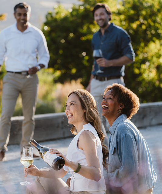 The play of light across hillsides of shimmering vines. The click of bocce balls on a hand-rolled court. The Zen tranquility of a perfect glass of Chardonnay savored in the shade of ancient oaks. We'd love to have you. 🍷✨

matanzascreek.com/visit/tasting-…