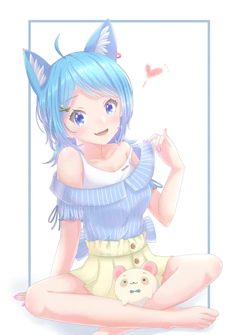 こういう服があってかわいかったです💙
 #いちかあるばむ 