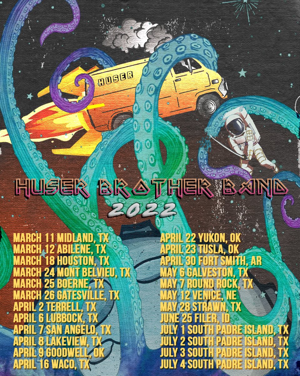 2022.
Coming to a town near you, soon!
Damn good times ahead!

Retweet for a chance to win some free tickets to a show of your choice 👽⚡️🖤