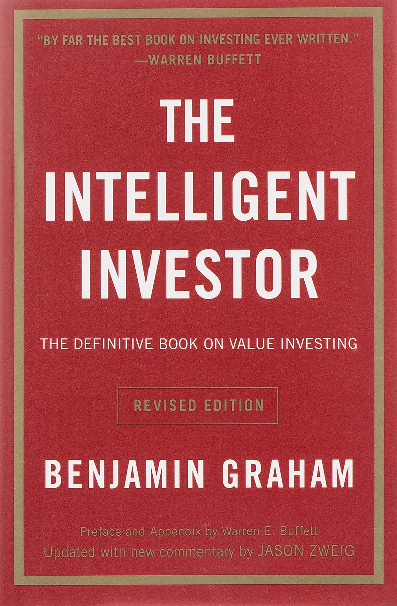 QuietGrowth's tweet photo. "The Intelligent Investor: The Definitive Book on Value Investing" by Benjamin Graham.

A time-tested must read for anyone who is interested to learn about investing.

Book: https://t.co/Qf3bWcscxv

#valueinvesting #investing #StockMarket https://t.co/eA9bLhgxuv